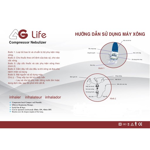 MÁY XÔNG VÀ HÚT MŨI HỌNG 2 TRONG 1 HI BABY AG-LIFE ẤN ĐỘ CÓ ĐỒNG HỒ ÁP SUẤT