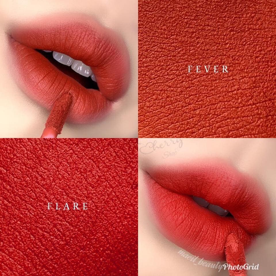 Son Kem Lì Siêu Mềm Mượt Romand Zero Velvet Tint.
