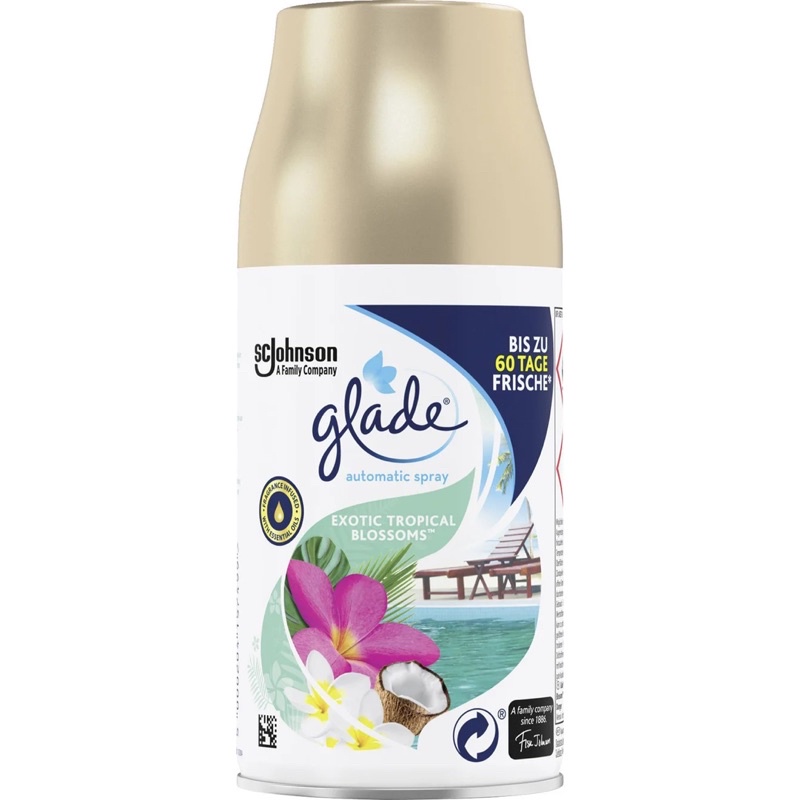 Xịt thơm phòng tự động,Lõi thay Glade/ Air Wick, chạy pin