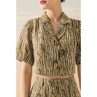Quần suông dài cạp lớn D.CHIC MS: 482542