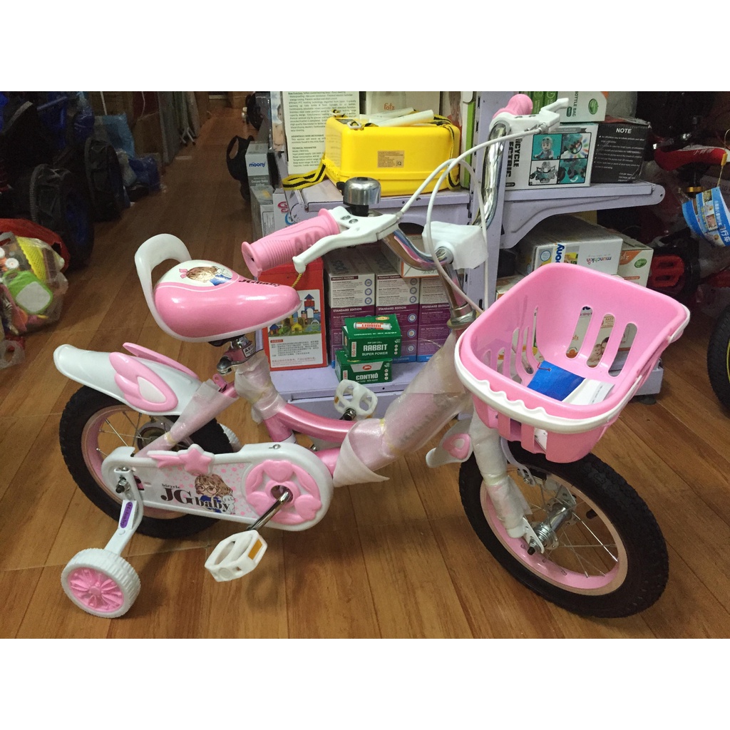 Xe Đạp Trẻ Em Công Chúa Nhỏ JGBABY Không Gác Size 12'' , 14'' , 16'' , 18'' Inches ( Hàng Gửi Nguyên Hộp Chưa Lắp Giáp )