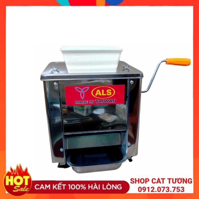 MÁY THÁI THỊT TƯƠI SỐNG 1 CỬA  ALS 750w / Shop Cát Tường Bảo Hành 12 tháng