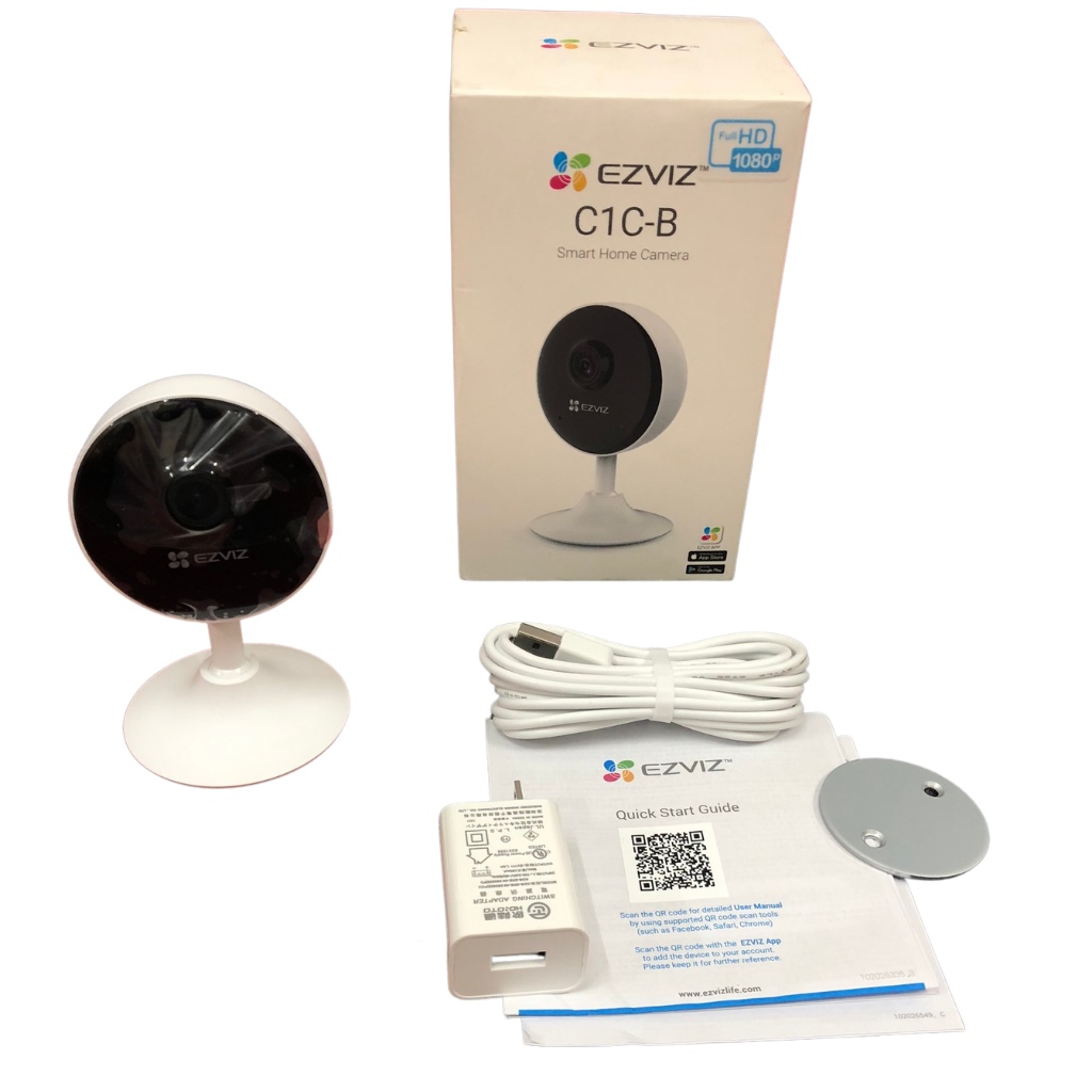 Camera không dây wifi ezviz c1c b kết nối điện thoại đàm thoại 2 chiều hàng chính hãng