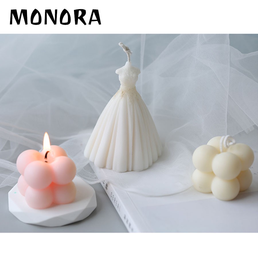 Nến Đèn Cầy trang trí decor C20 hình rubik mini an toàn cao cấp phong cách Hàn Quốc giúp thư giãn candles decor