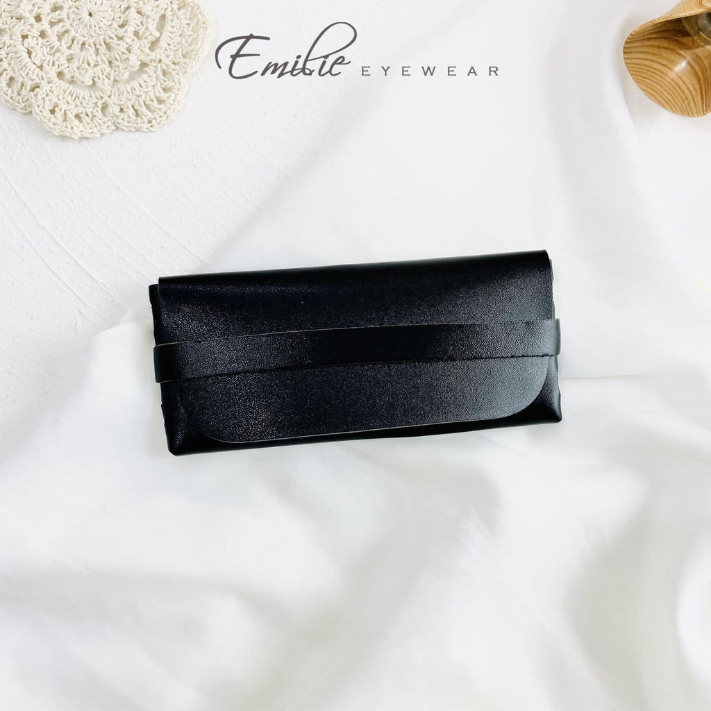 Ví da đựng kính nhiều màu Emilie eyewear phụ kiện thời trang