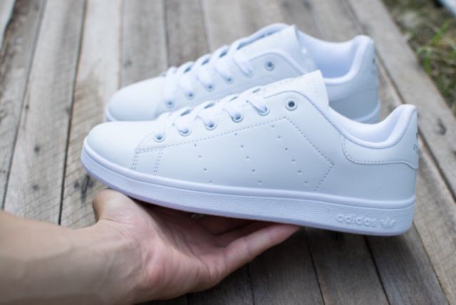 [BOX] GIÀY SNEAKER STAND MITH NAM NỮ FULL TRẮNG