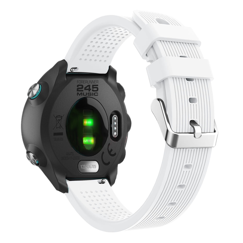 Dây Đeo Silicone 20mm Thay Thế Cho Garmin Forerunner 245 245M 645 645 music