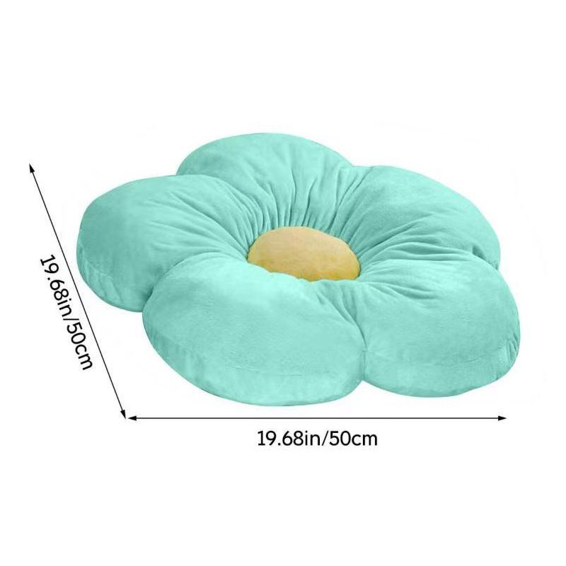 50cm Best Cute Flower Cushion Home Decorative Sofa 6 Petal Cartoon Plush Chair