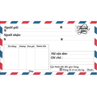 Phiếu giao hàng - Ship hàng