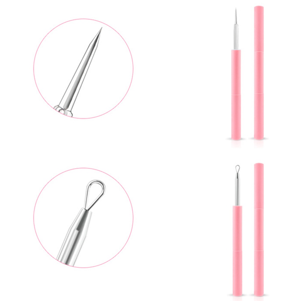 Dụng Cụ Nặn Mụn Bằng Thép Không Gỉ Tiện Lợi