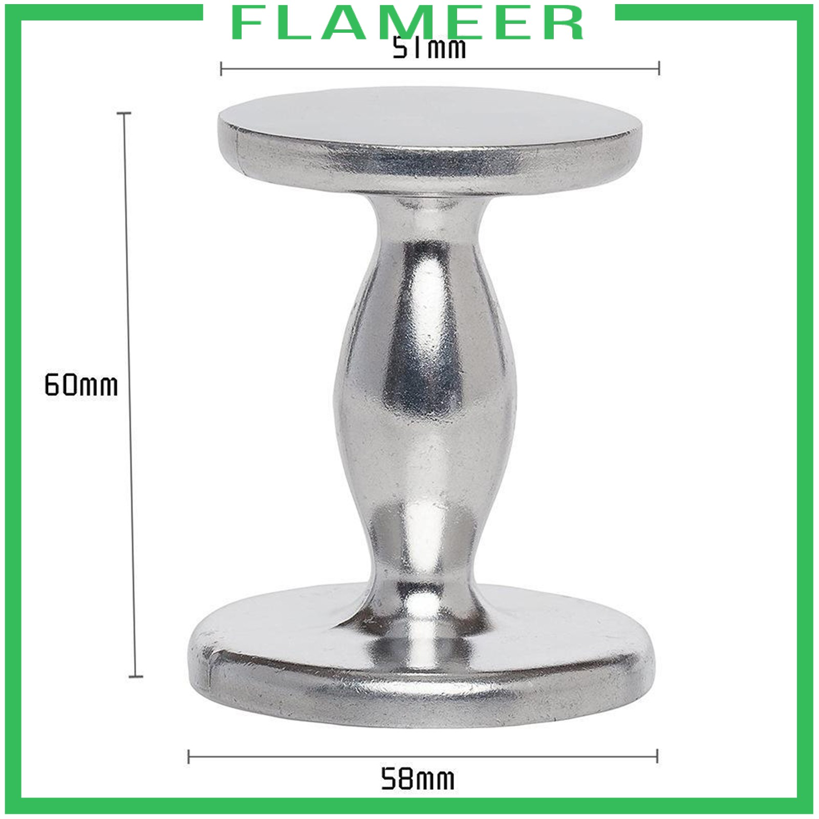 [FLAMEER] Stainless Steel Dual Sided Espresso Tamper 51mm / 58mm