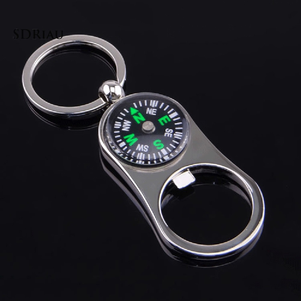 Móc khóa hợp kim hình la bàn tiện dụng