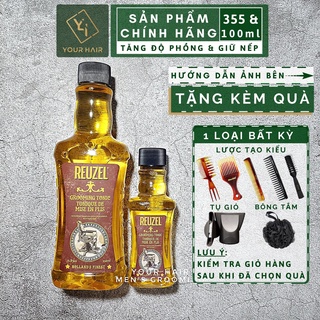 Chai dưỡng tăng độ giữ nếp cho tóc Reuzel Grooming Tonic - 350ml