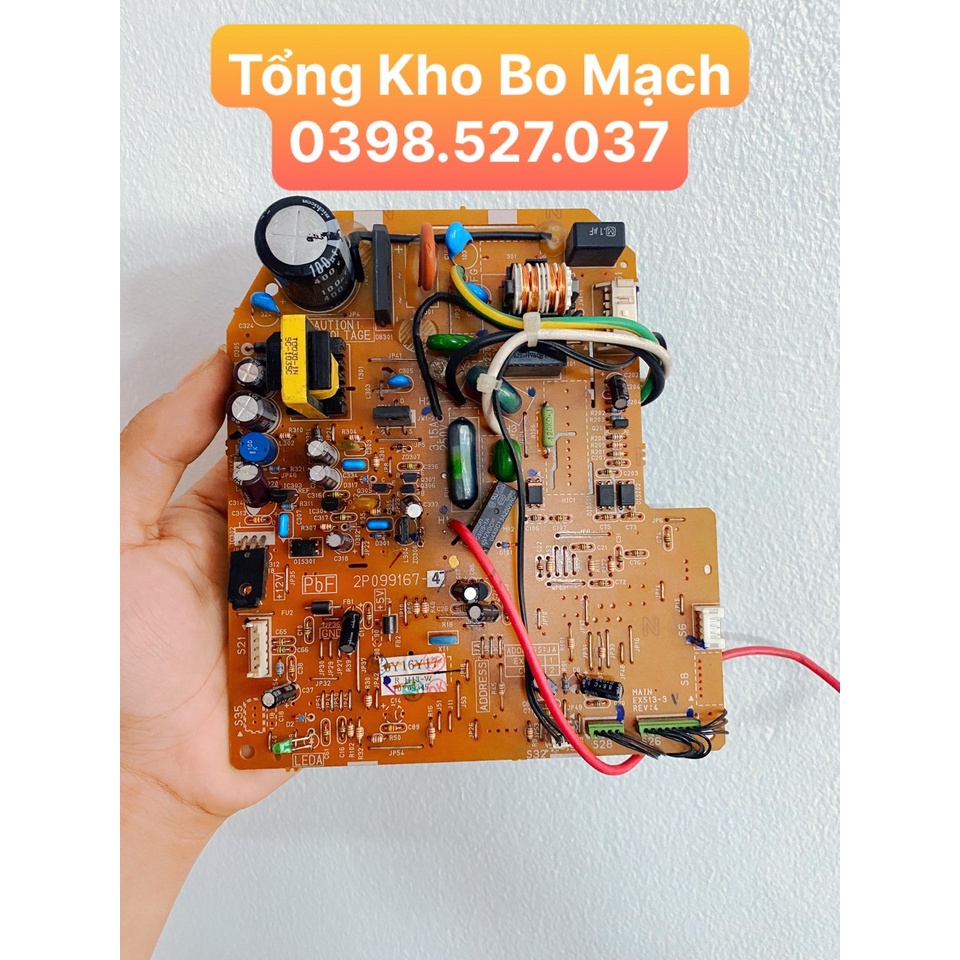 Bo Mạch Dàn Lạnh + Mắt Tín Hiệu Điều Hòa Daikin Inverter Ga 410