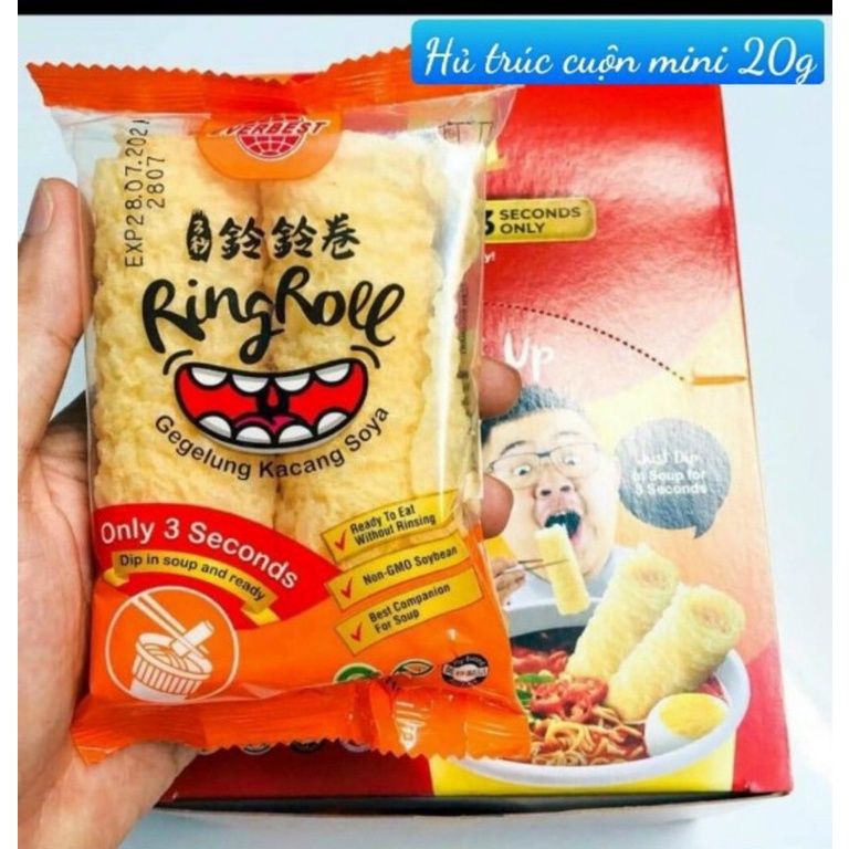 [ PHÚ NHUẬN] ĐẬU HỦ KI RINGROLLS 24 CUỘN