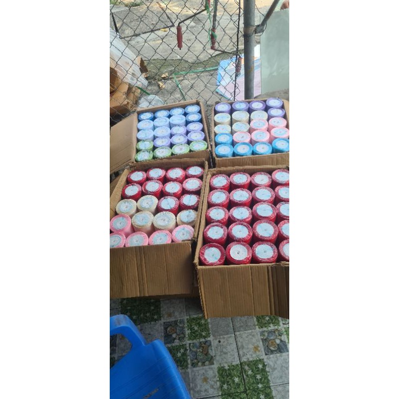 Cây Ruy băng  lụa 2cm ( 10 cuộn 1 màu)