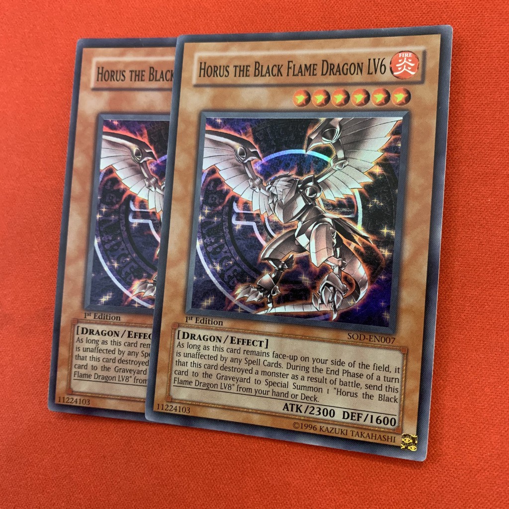 [EN][Thẻ Bài Yugioh Chính Hãng] Horus the Black Flame Dragon LV6