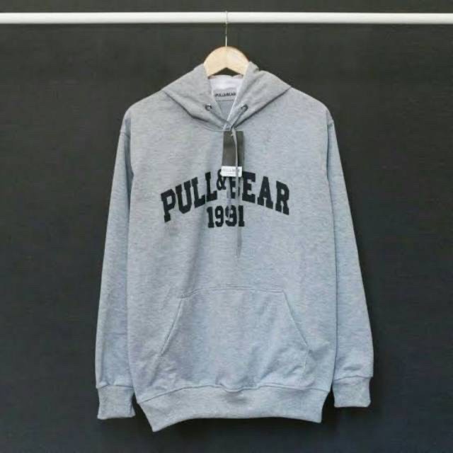 Áo khoác bóng chày Hodie PULL And Bear 1991 dày dặn phong cách cá tính U1Y7