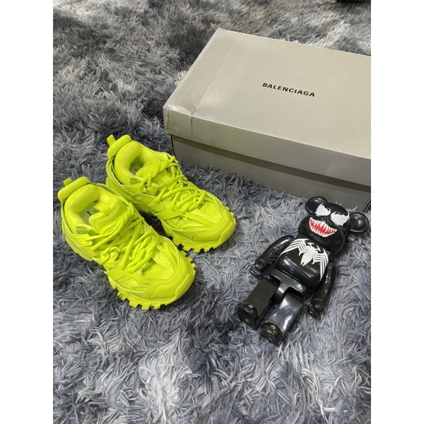 Giầy thể thao BalencigA Track xanh chuối New (ảnh thật + full box)