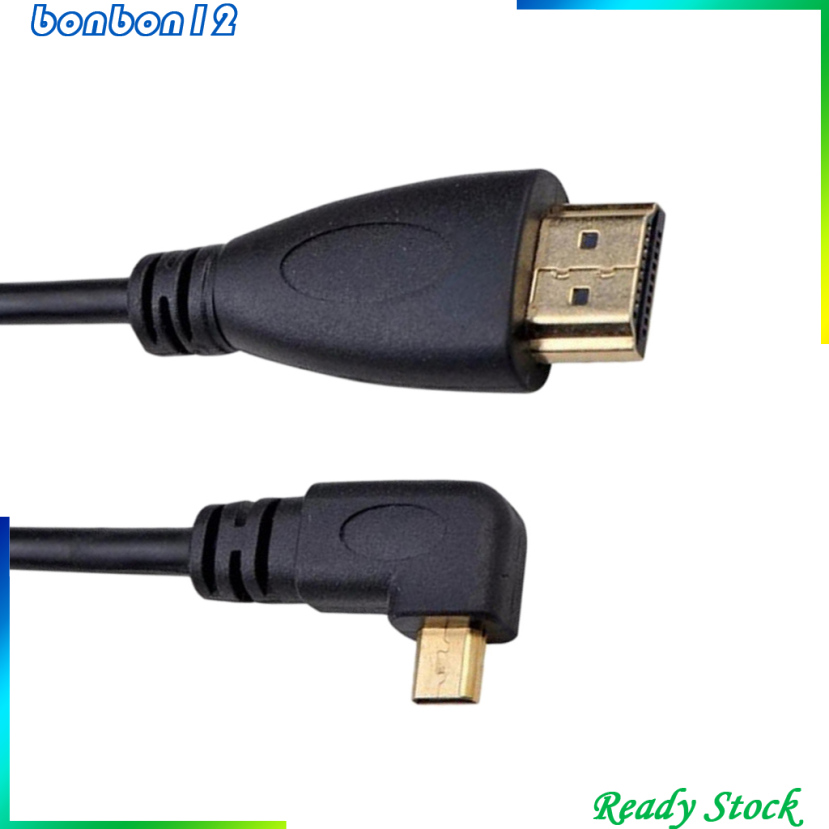 Dây cáp HDMI 0.5m chuyển đổi micro HDMI sang HDMI 2kx4k chất lượng cao chuyên dùng