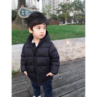 Áo Phao Bé Trai Siêu Nhẹ Đen Old Navy