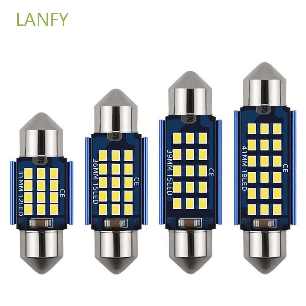 Bóng Đèn Led 31-36 - 39-41mm C5W C10W Smd 12v 6000k Chuyên Dụng Cho Xe Hơi
