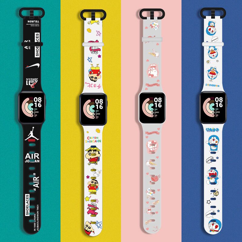 Dây đeo thay thế chất liệu silicon hoạ tiết độc đáo cho Xiaomi Mi Watch Lite / Redmi Watchstrap