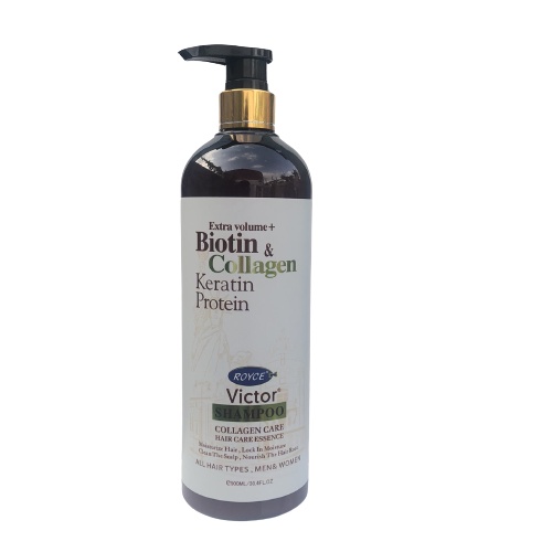 Cặp Dầu gội phục hồi và kích thích mọc tóc tái tạo nang tóc VICTOR 950ml