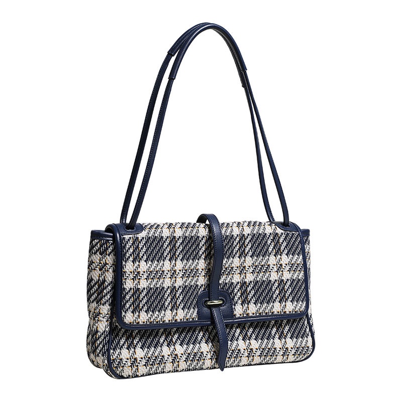 Túi Đeo Vai Envirosax Stray Bag Phối Lưới Màu Trắng Xanh Dương Sức Chứa Lớn Cao Cấp
