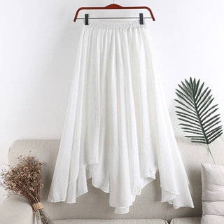 Váy lanh lụa retro cotton mềm VAY51-VAY19 (Song An Eco)