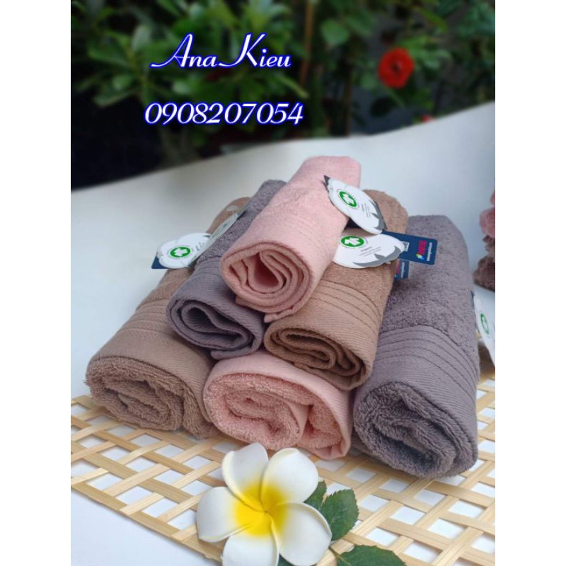 Khăn mặt, khăn tắm 100%Coton ORGANIC Shavoren