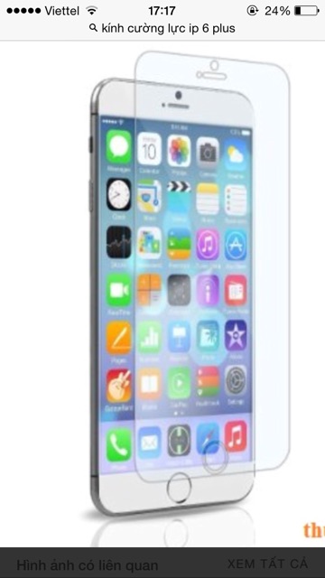 Combo: 3 cường lực ip6/6plus