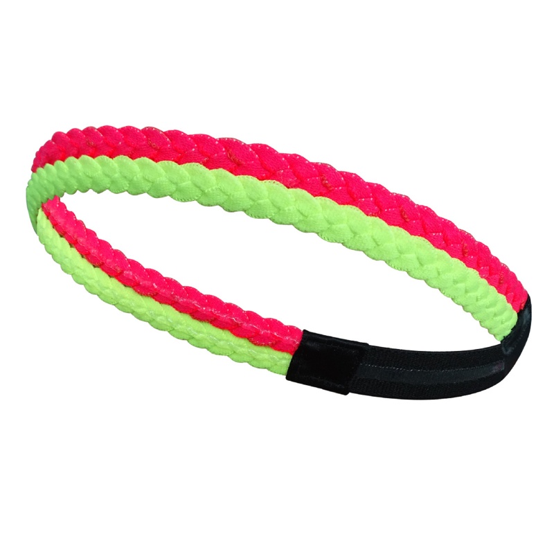 Flgo Băng Đô Thể Thao Dây Bện Chống Trượt Tiện Dụng