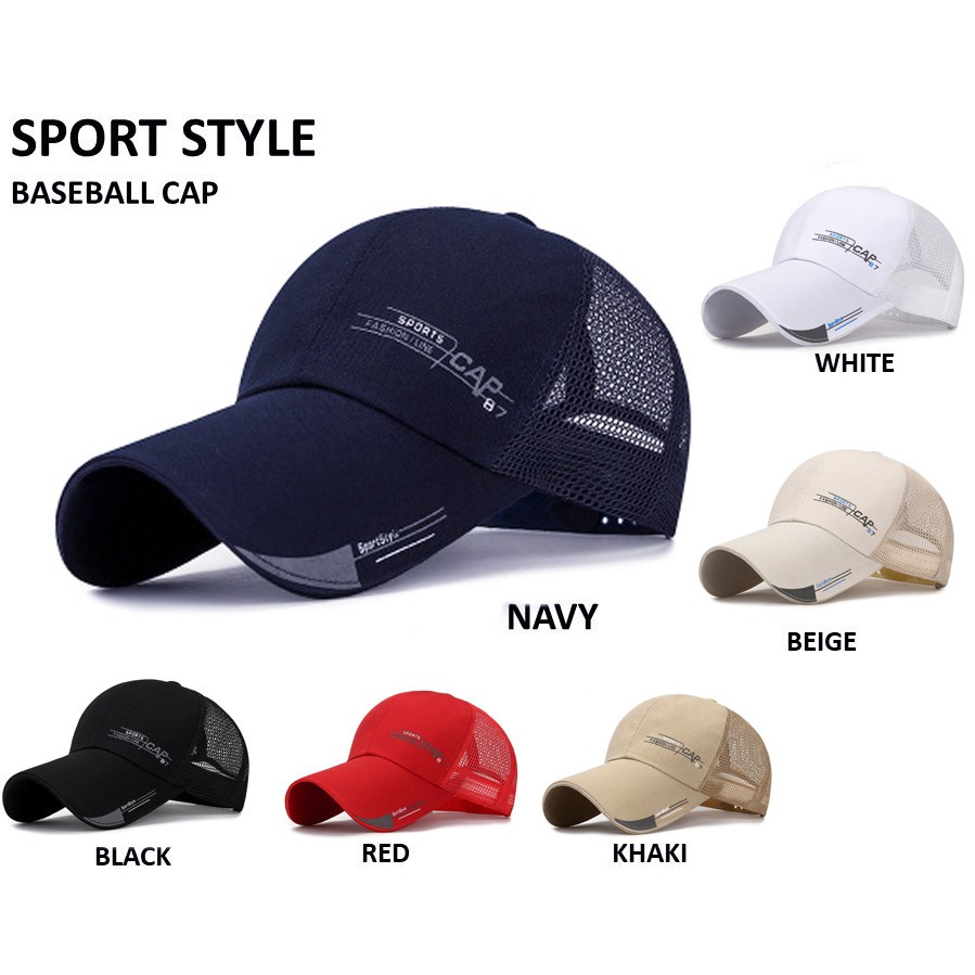 Mũ lưỡi trai cotton nhanh khô có thể điều chỉnh kích cỡ