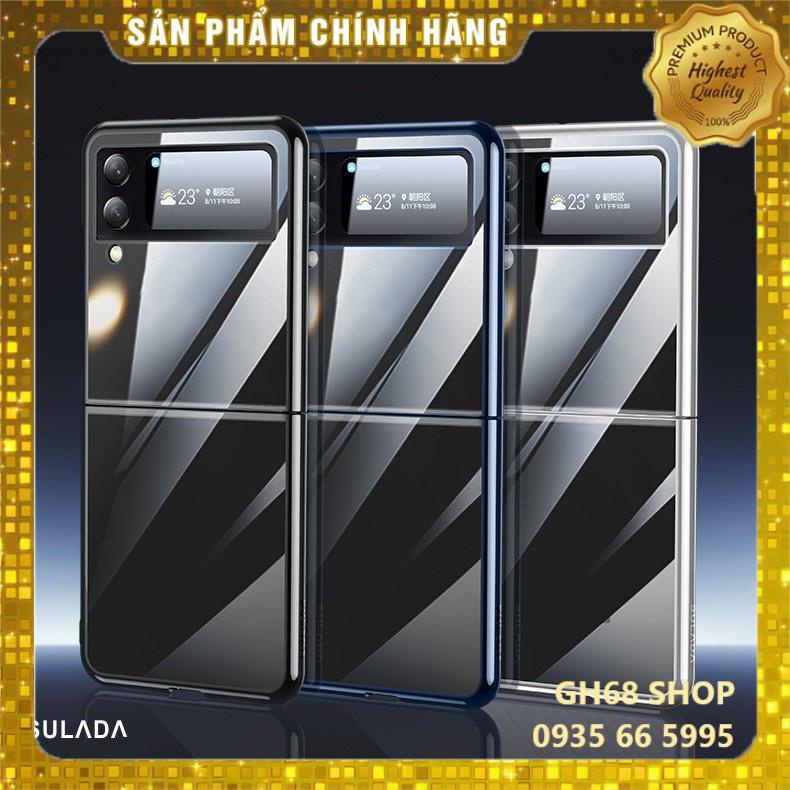 Ốp Lưng Trong Viền Màu Sam Sung Galaxy Z Fold 2, Z Fold 3, Z Flip 3 - chính hãng SULADA