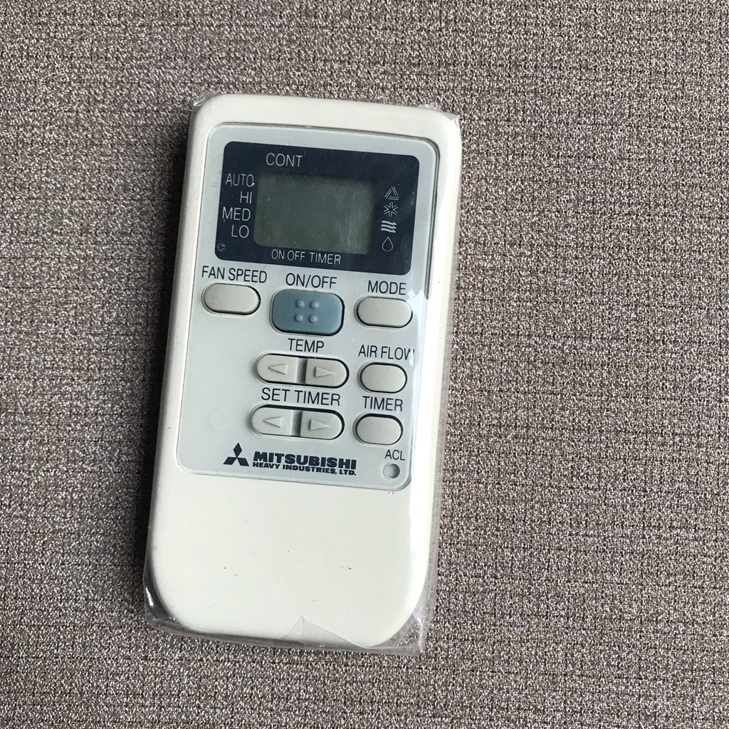 Điều khiển điều hòa mitsubishi, Remote máy lạnh mitsubishi hàng zin loại ngắn