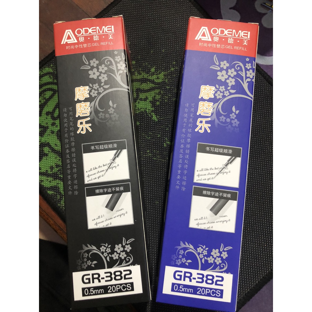 Hộp 20 Ruột Bút Bi Nước GR-382 Xóa Được