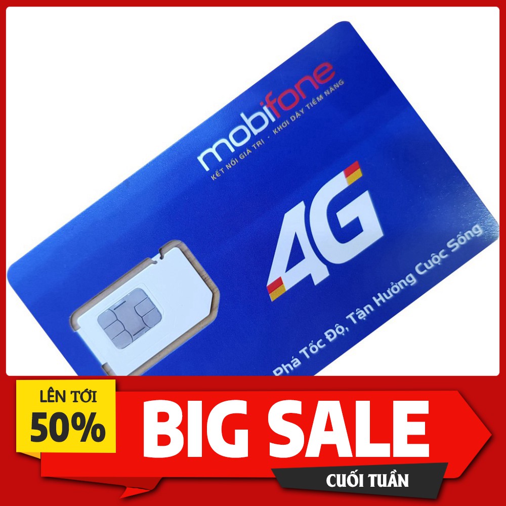 Sim 4G Mobi trọn gói 1 năm không cần nạp tiền