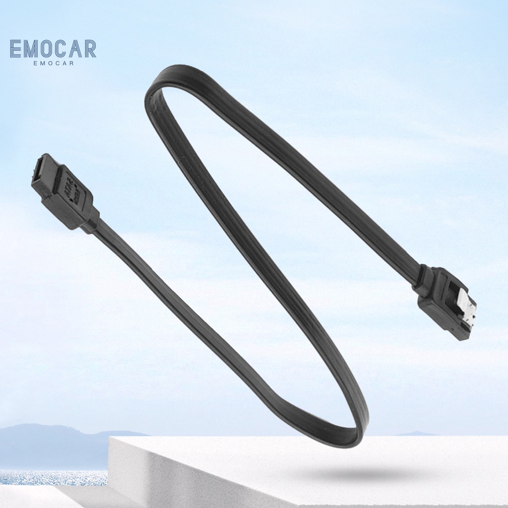 Cáp Chuyển Đổi Dữ Liệu Ổ Cứng Emocar Siêu Nhẹ 90 Độ Sata3.0 Chống Nhiễu Cho Ssd | BigBuy360 - bigbuy360.vn