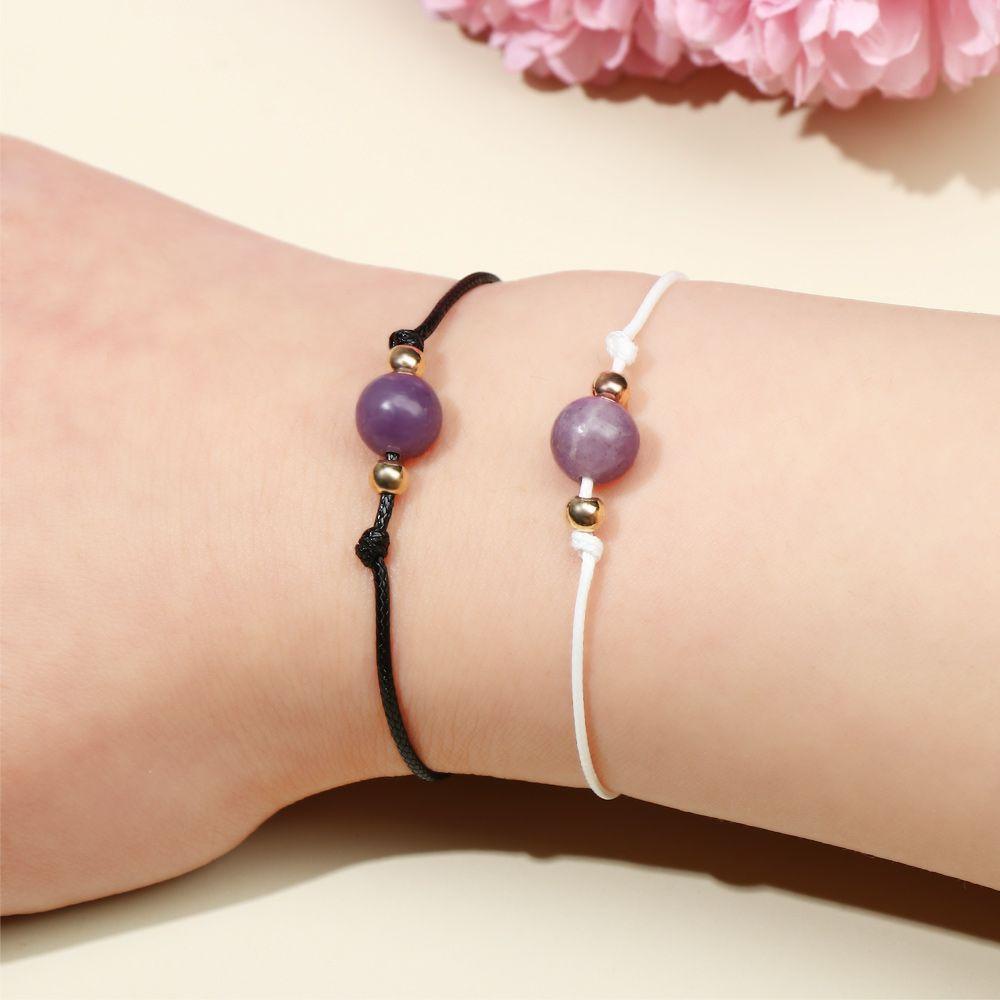 Okdeals 2 Cái Thời Trang Carnelian|Vòng Đeo Chân Chữa Bệnh|Vòng Tay Chuỗi Hạt Thời Trang Cho Nữ