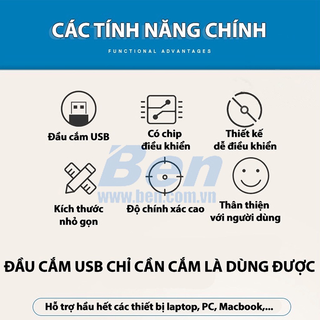 Chuột laptop máy tính có dây Dell MS116 S&amp;P (Black)