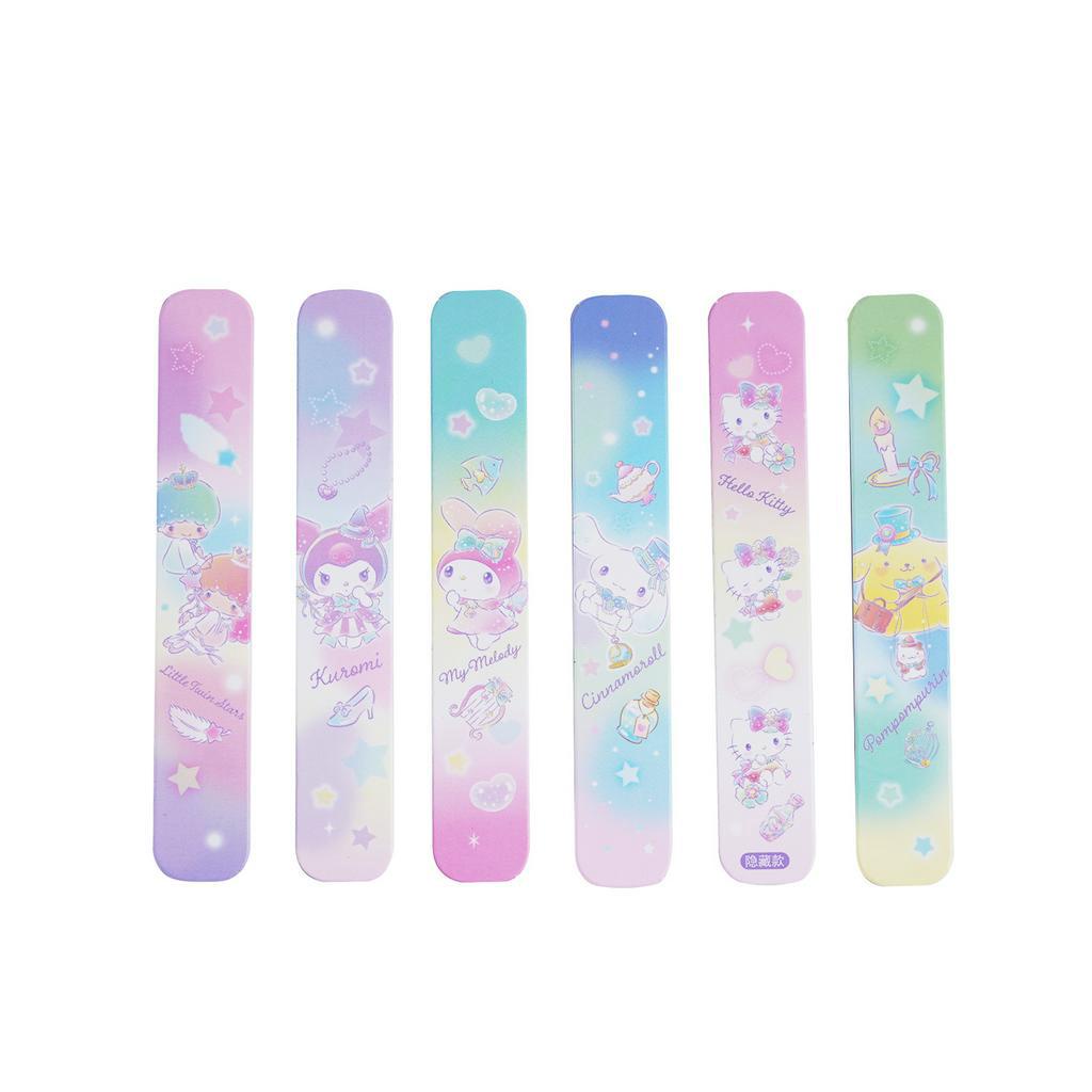 Bút bi gel nước ngòi 0.5mm mực đen đóng hộp hoạ tiết My Melody dễ thương, nét bút đẹp KT86388