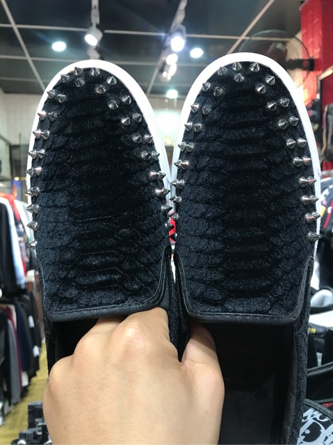 Giày slipon PL đính đá - Giầy lười nam[  Fullbox] | BigBuy360 - bigbuy360.vn