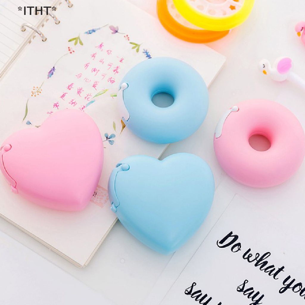 Giá Đỡ Băng Keo Dán Hình Trái Tim Nhỏ Gọn Sáng Tạo