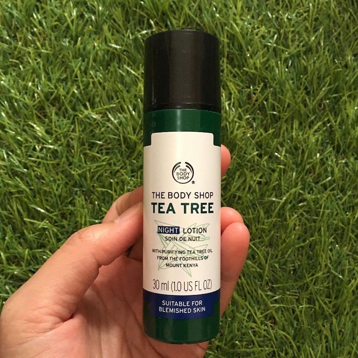 Sữa dưỡng ẩm ban đêm The Body Shop Tea Tree Night Lotion 30ML