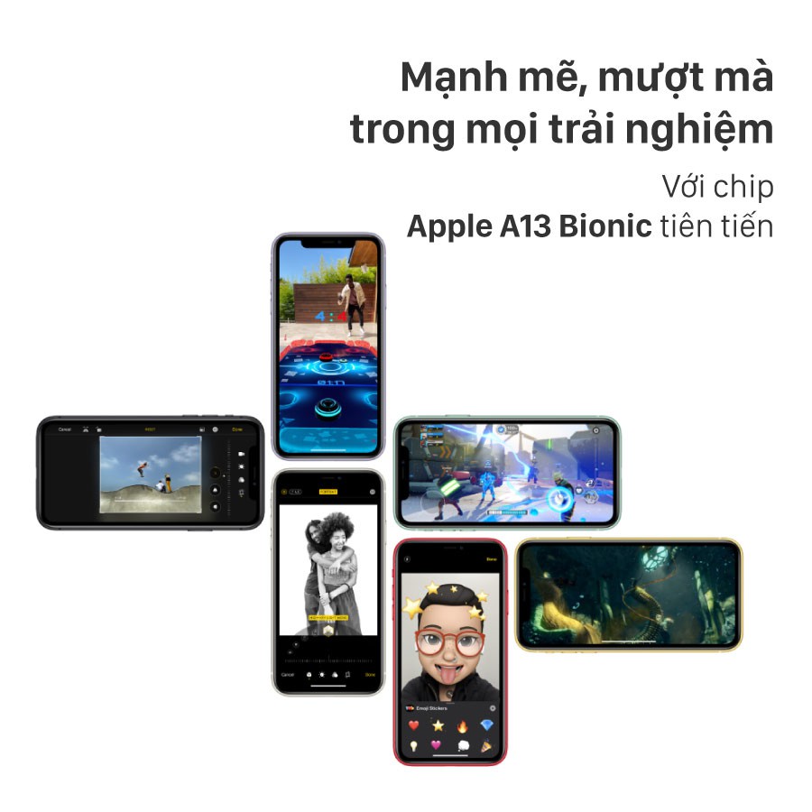 [Mã ELAAR7 giảm 7% tối đa 2TR] Apple iPhone 11 64GB | BigBuy360 - bigbuy360.vn