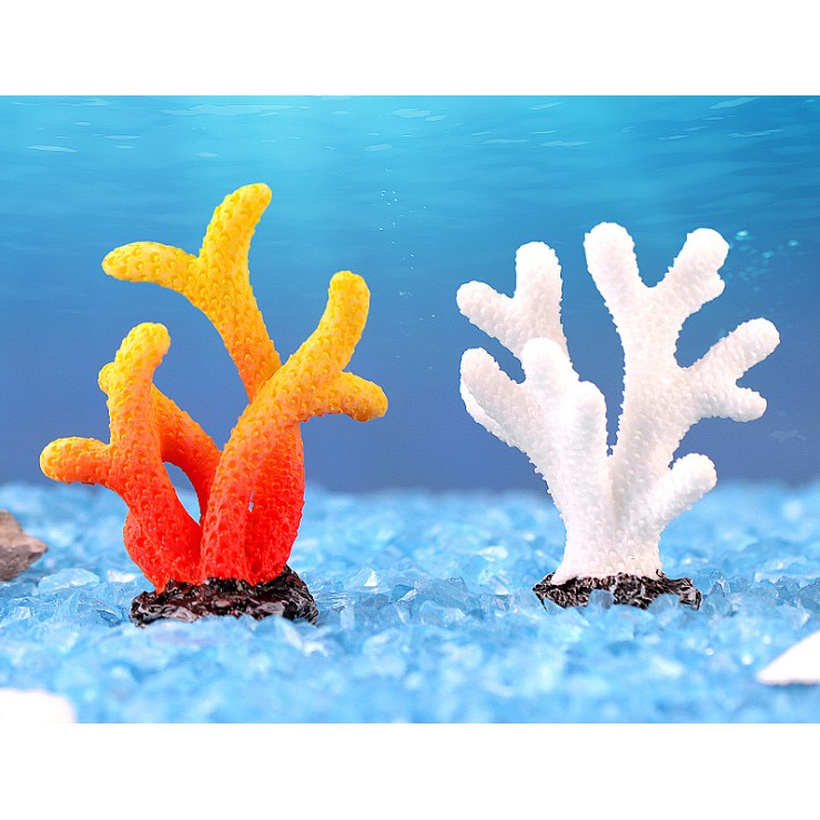 Mô hình các loại san hô trang trí bể thủy sinh, tiểu cảnh, DIY