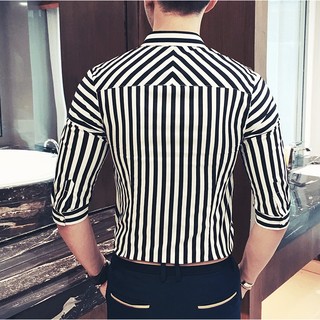 Áo sơ mi kẻ body
