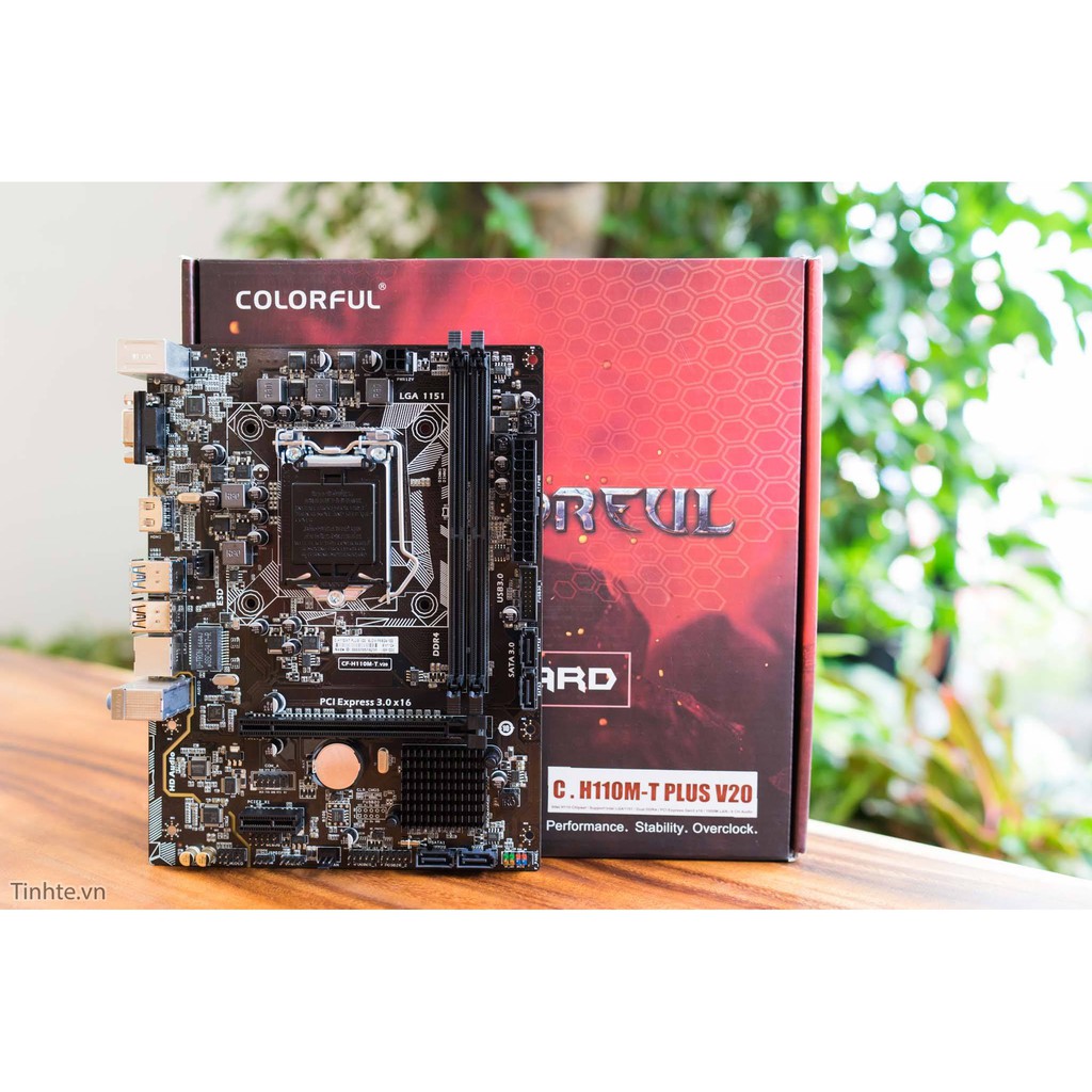 Chặn main COLORFUL H110M-T PLUS V20 mã main CF-H110M-T v20 H110M T PLUS V20