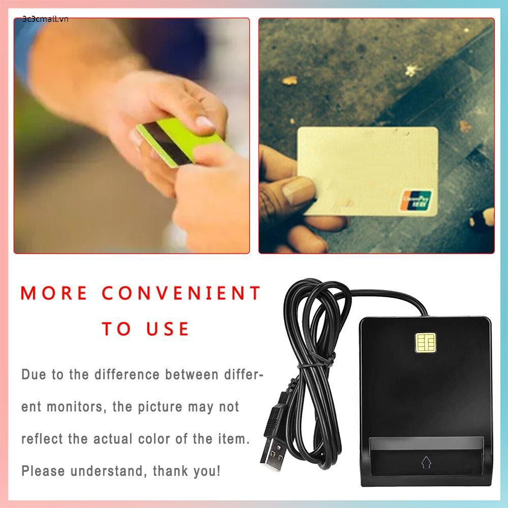 ✨chất lượng cao✨ USB SIM Smart Card Reader Bank Card IC / ID EMV TF MMC Card Readers USB-CCID ISO 7816 Smart Card Reader | BigBuy360 - bigbuy360.vn